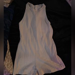 nude cream color cute one piece